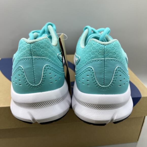 ASICS Jolt 3 GS Running Shoes Youth Size 6 Mint Green White Comfort Sneakers NEW - Picture 4 of 9